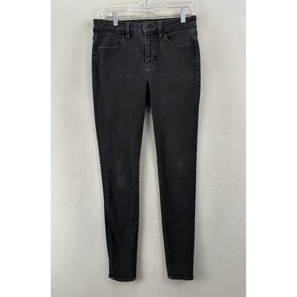 American Eagle Dream Stretch High Rise Jegging Black Jeans Women's 6 Long